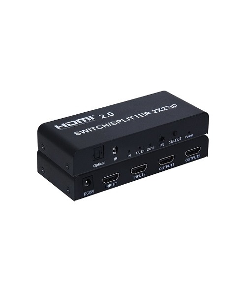 HDMI / HDMI Switch/Splitter VConn 2x2 (42, 3D)  2.0